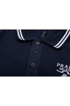 Prada, Men's Polo, Black