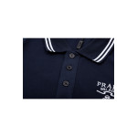 Prada, Men's Polo, Black