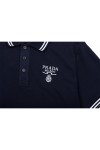 Prada, Men's Polo, Black