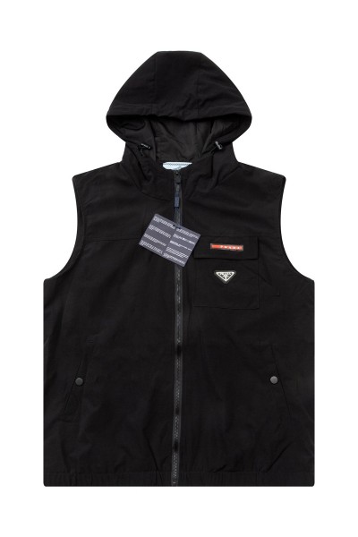 Prada, Men's Vest, Black