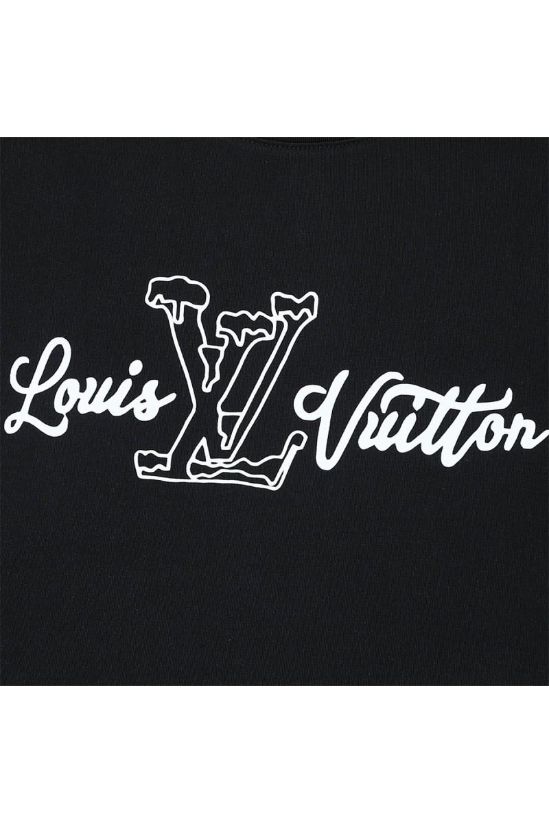 Louis Vuitton, Women's T-Shirt, Black