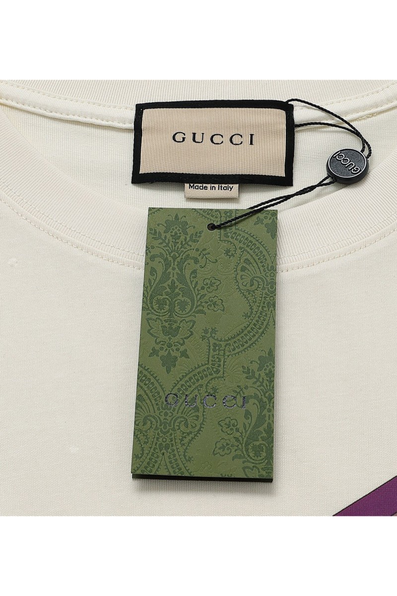 Gucci, Women's T-Shirt, Creme