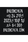 Balenciaga, Women's T-Shirt, Black