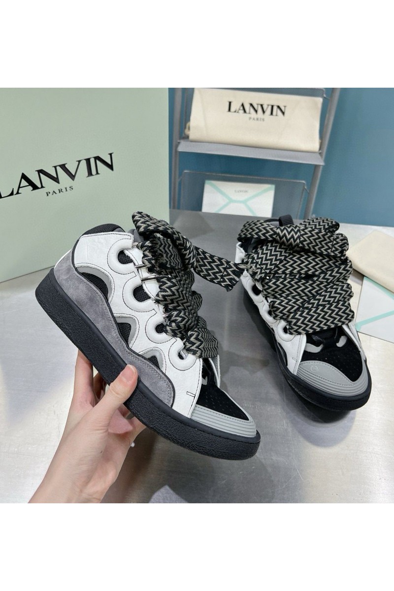 Lanvin, Men's Sneaker, Grey