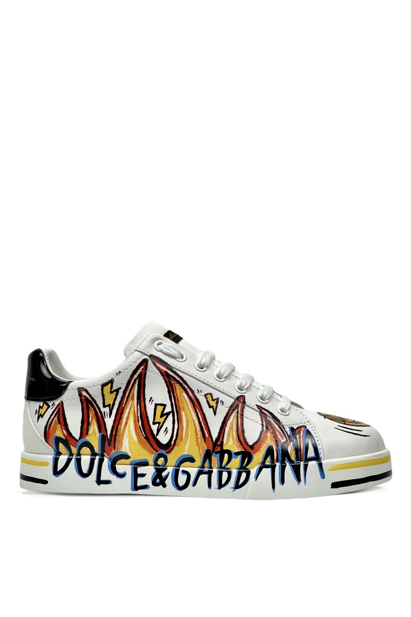 Dolce Gabbana, Men's Sneaker, White