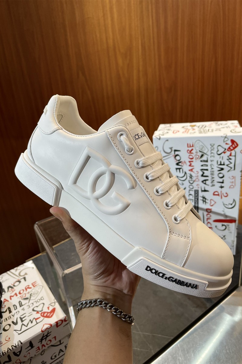 Dolce Gabbana, Men's Sneaker, White