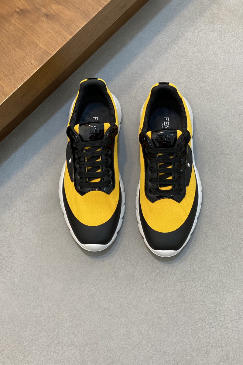 Fendi, Men's Sneaker, Yellow