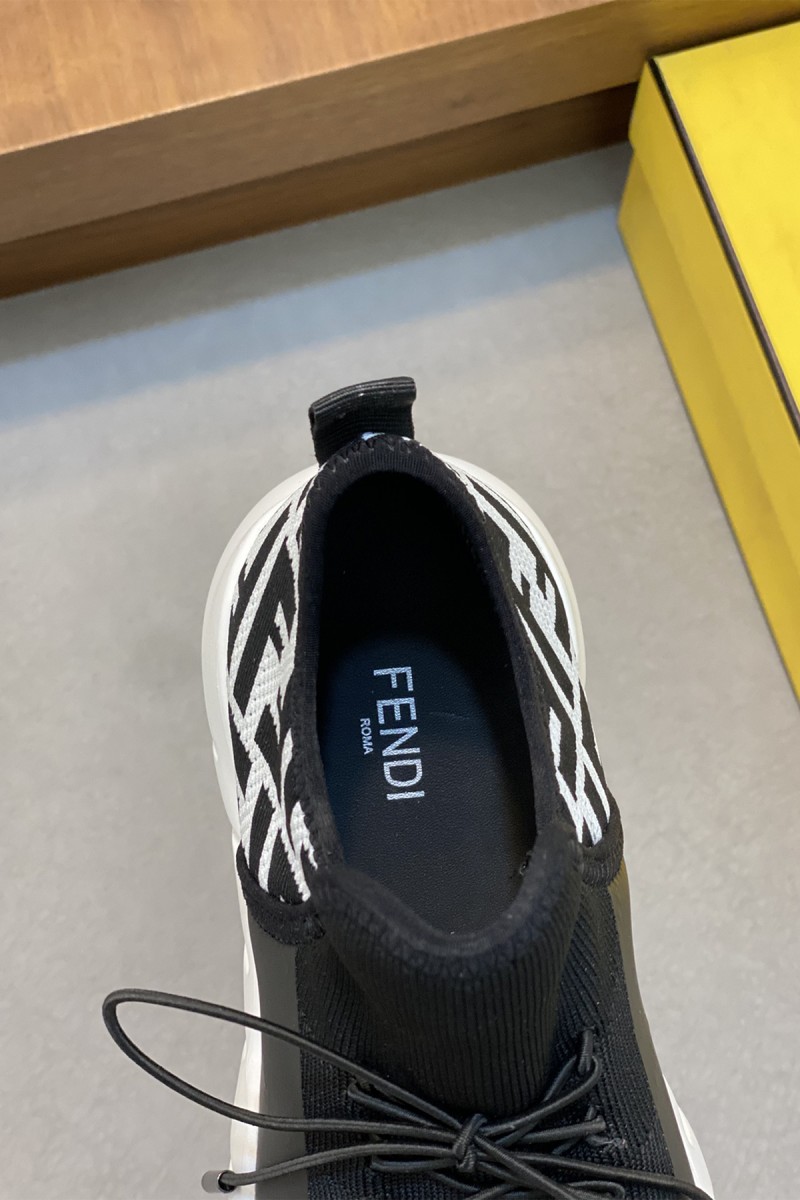 Fendi, Men's Sneaker, Black