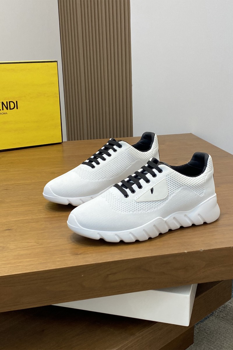 Fendi, Men's Sneaker, White