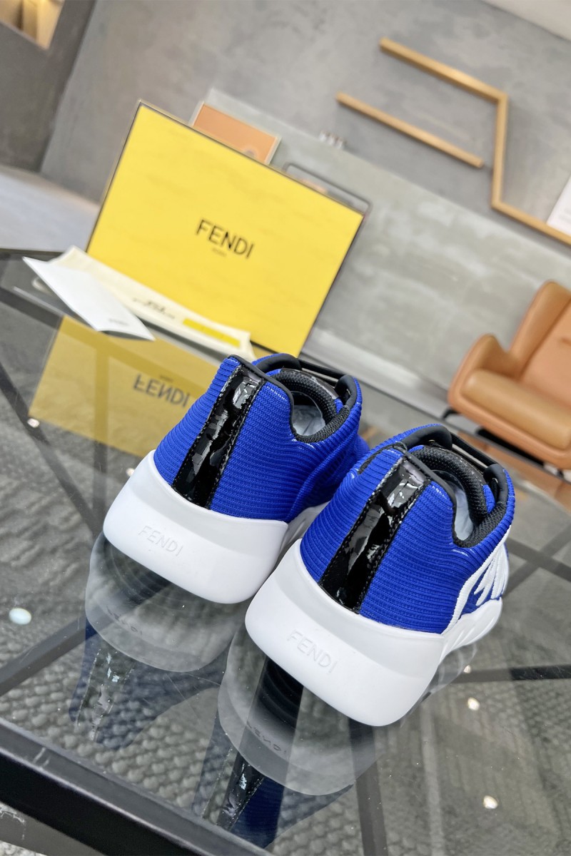 Fendi, Men's Sneaker, Blue