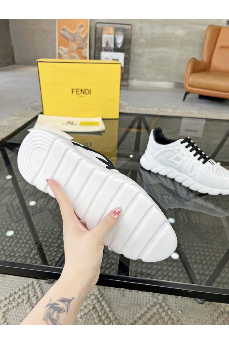 Fendi, Men's Sneaker, White