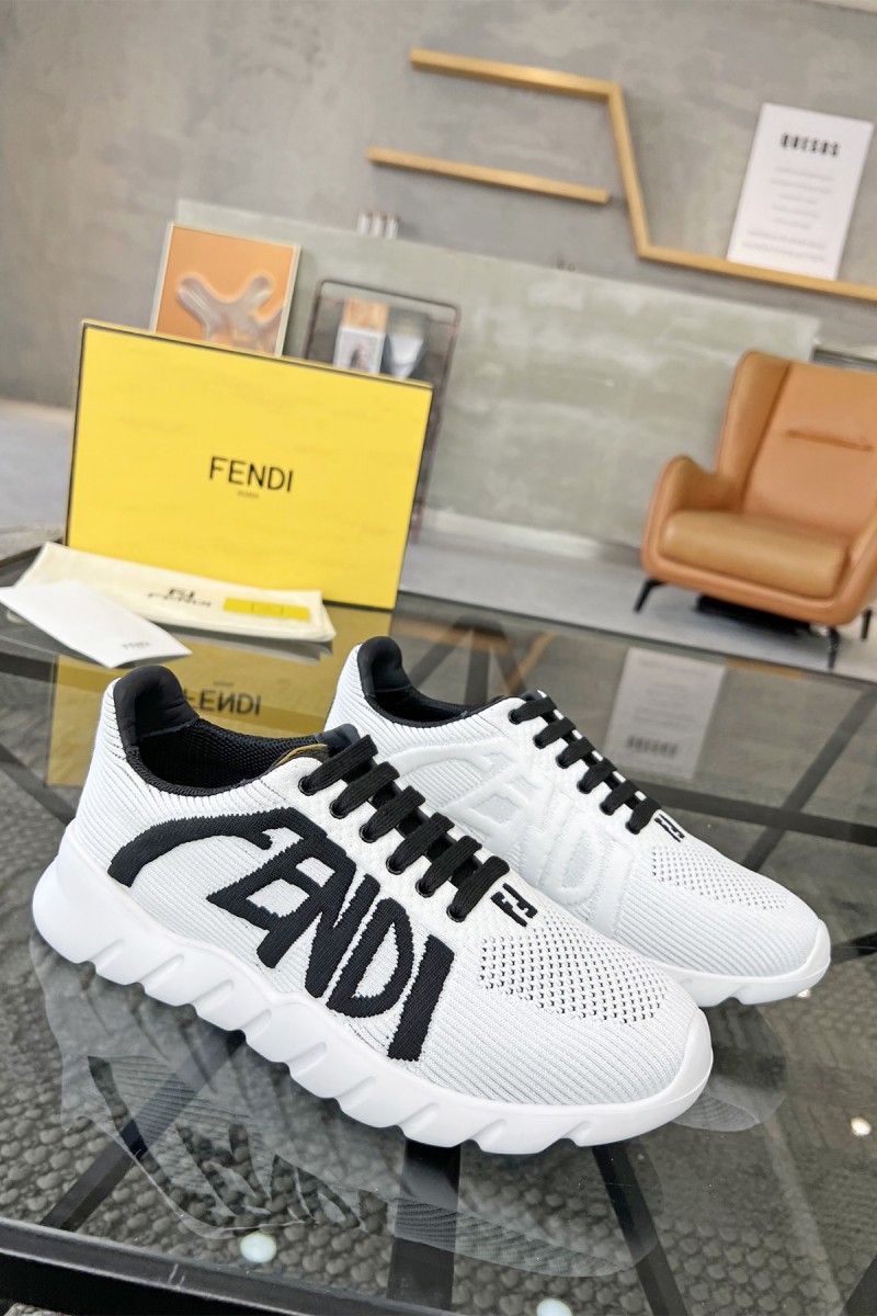 Fendi, Men's Sneaker, White