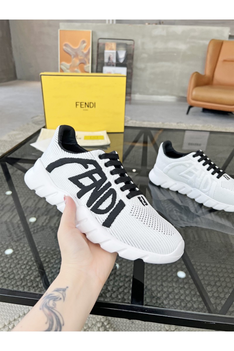 Fendi, Men's Sneaker, White