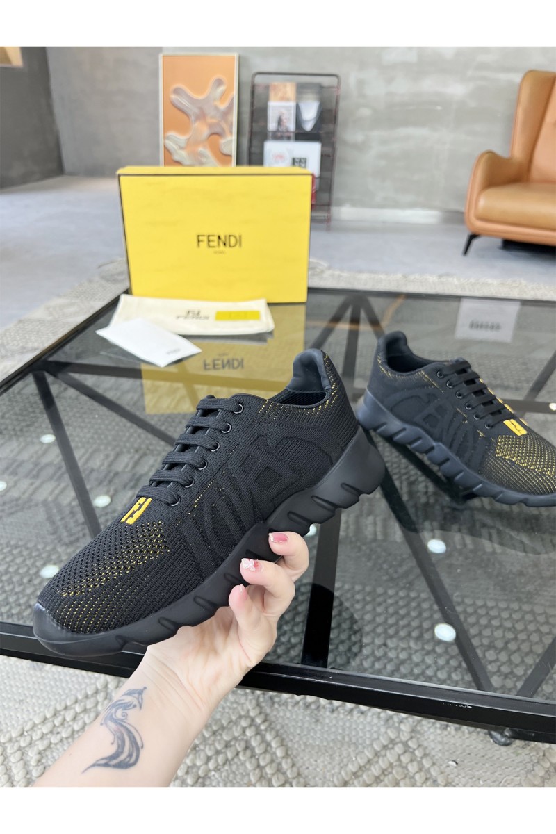 Fendi, Men's Sneaker, Black