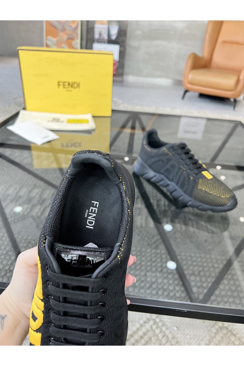 Fendi, Men's Sneaker, Black