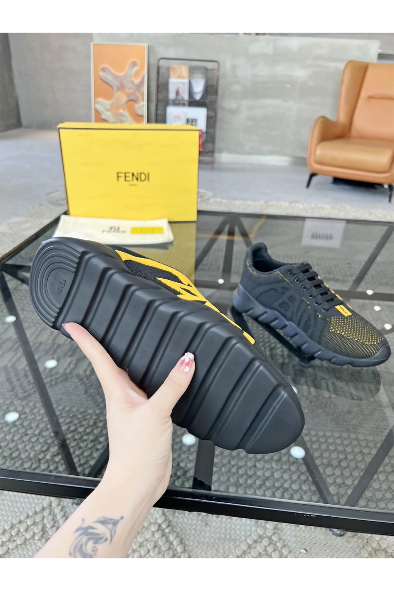 Fendi, Men's Sneaker, Black