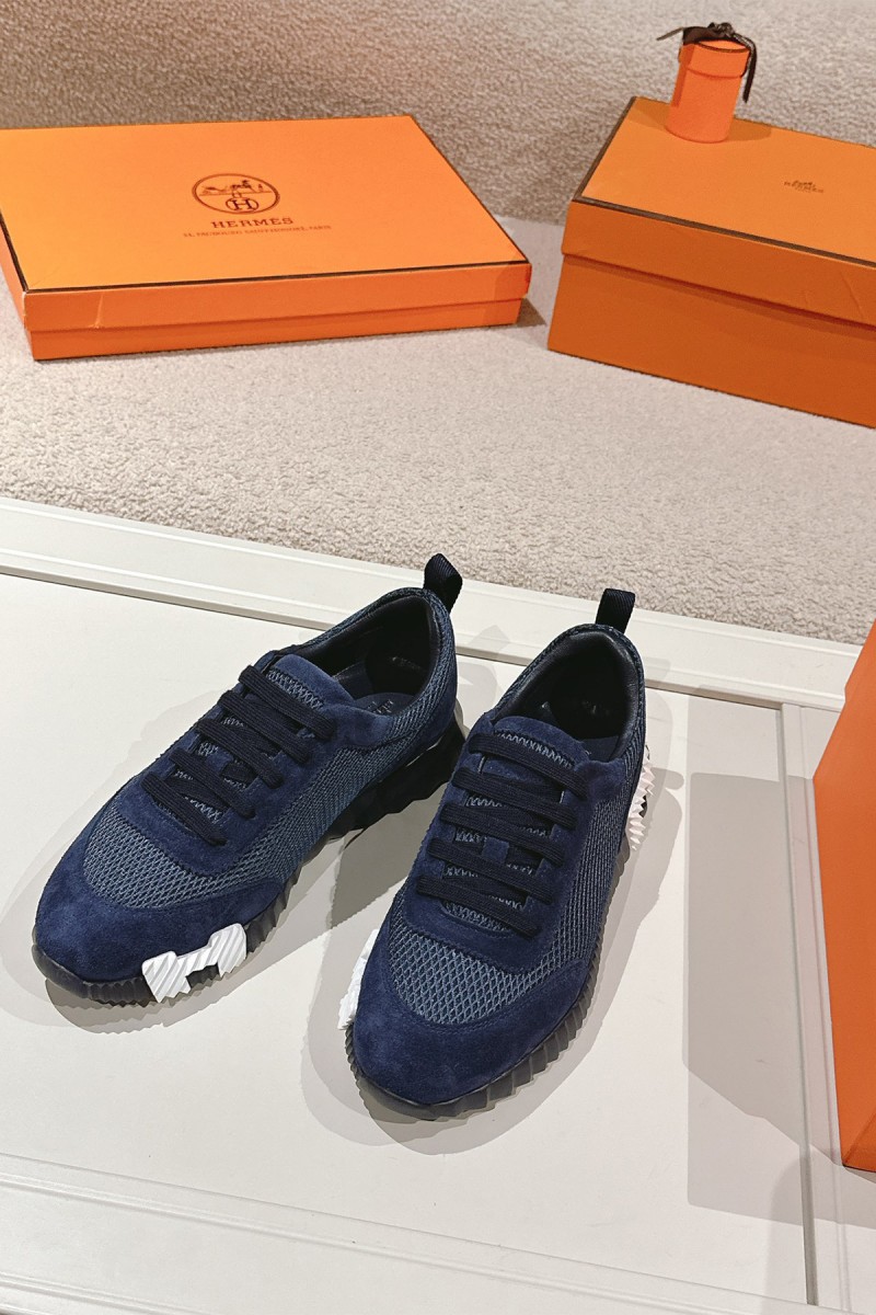 Hermes, Men's Sneaker, Navy