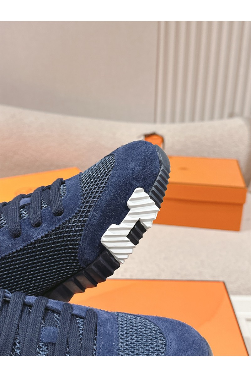 Hermes, Men's Sneaker, Navy