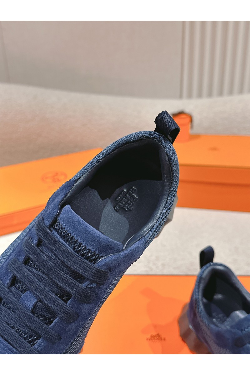 Hermes, Men's Sneaker, Navy