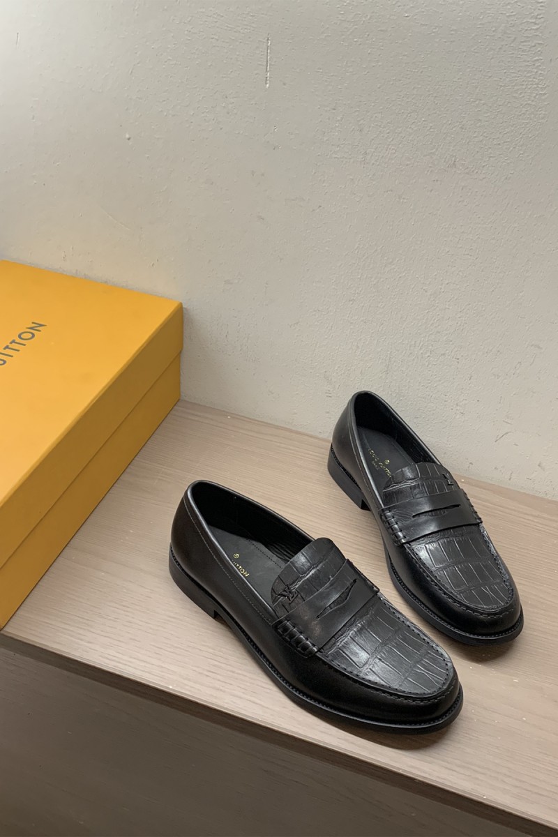 Louis Vuitton, Men's Loafer, Black