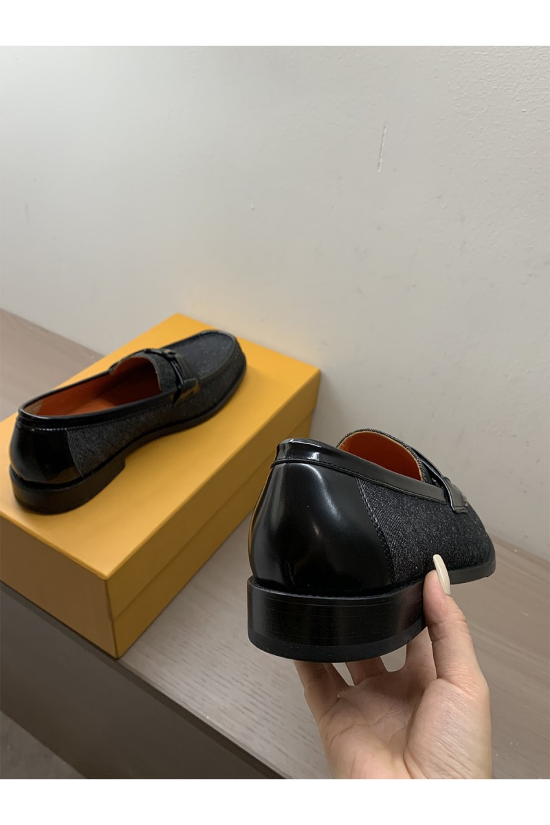 Louis Vuitton, Men's Loafer, Black