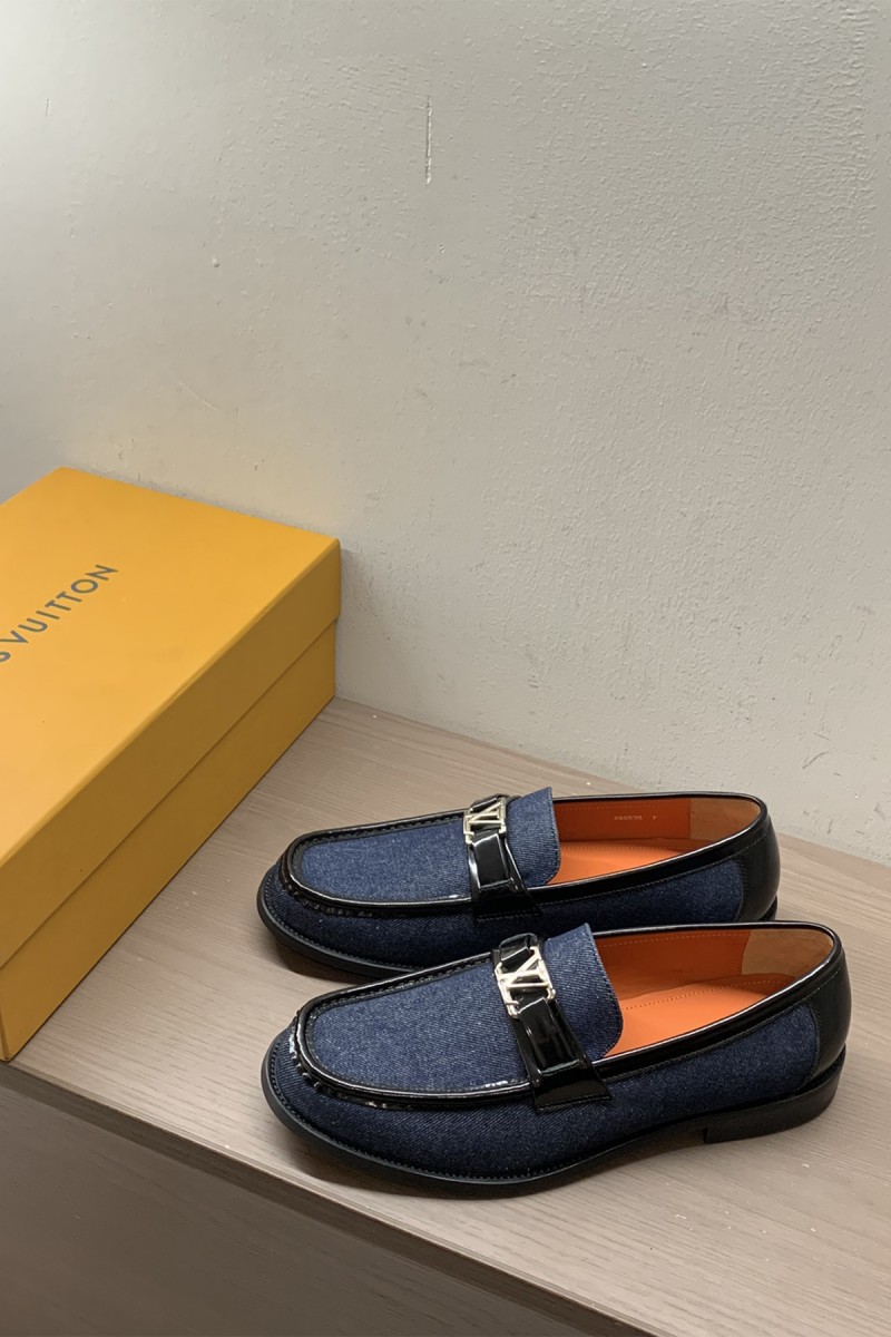 Louis Vuitton, Men's Loafer, Blue