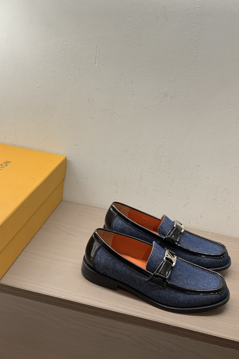 Louis Vuitton, Men's Loafer, Blue