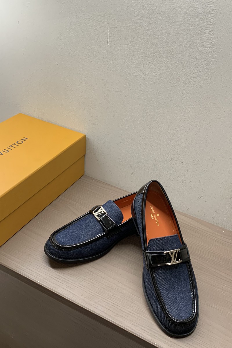 Louis Vuitton, Men's Loafer, Blue