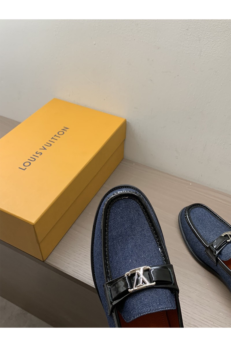 Louis Vuitton, Men's Loafer, Blue