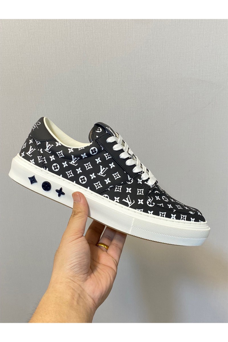 Louis Vuitton, Men's Sneaker, Black