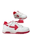 Off white, Men's Sneaker, Red