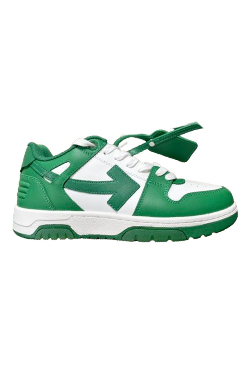 Off White, Men's Sneaker, Green