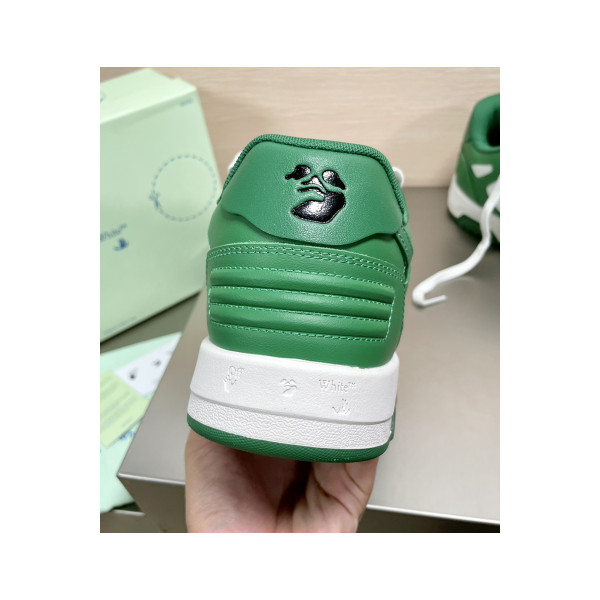Off White, Men's Sneaker, Green
