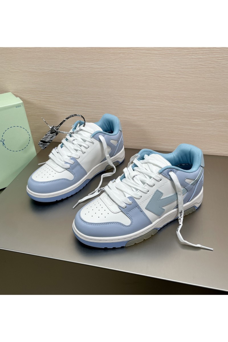 Off White, Men's Sneaker, Blue