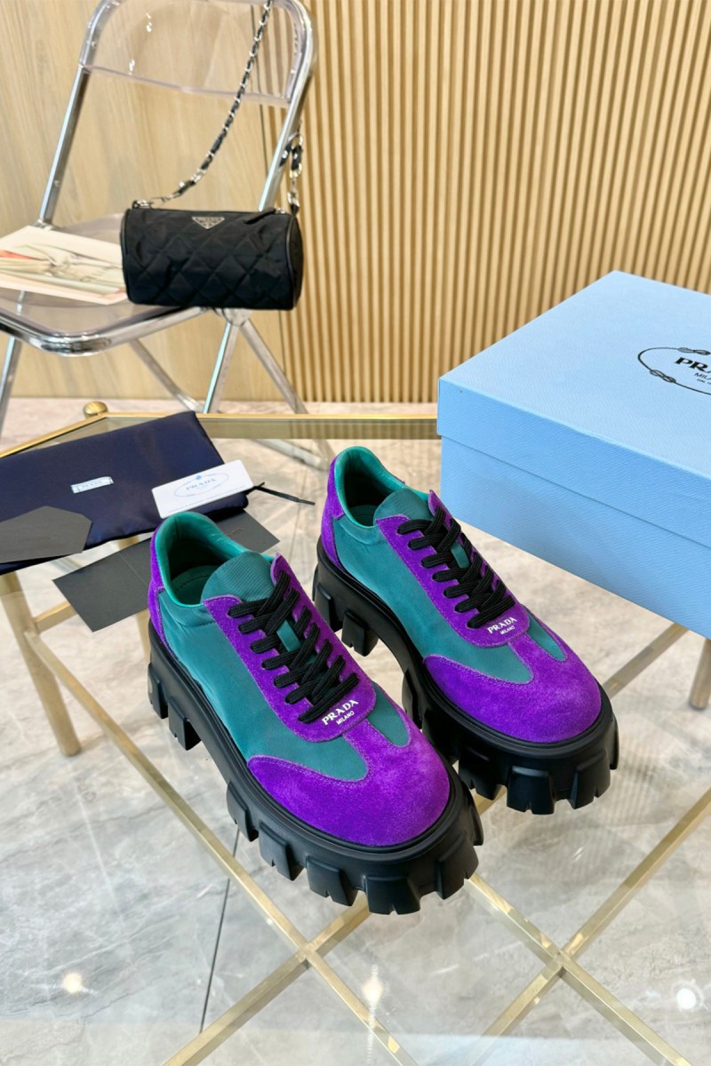 Prada, Men's Sneaker, Purple