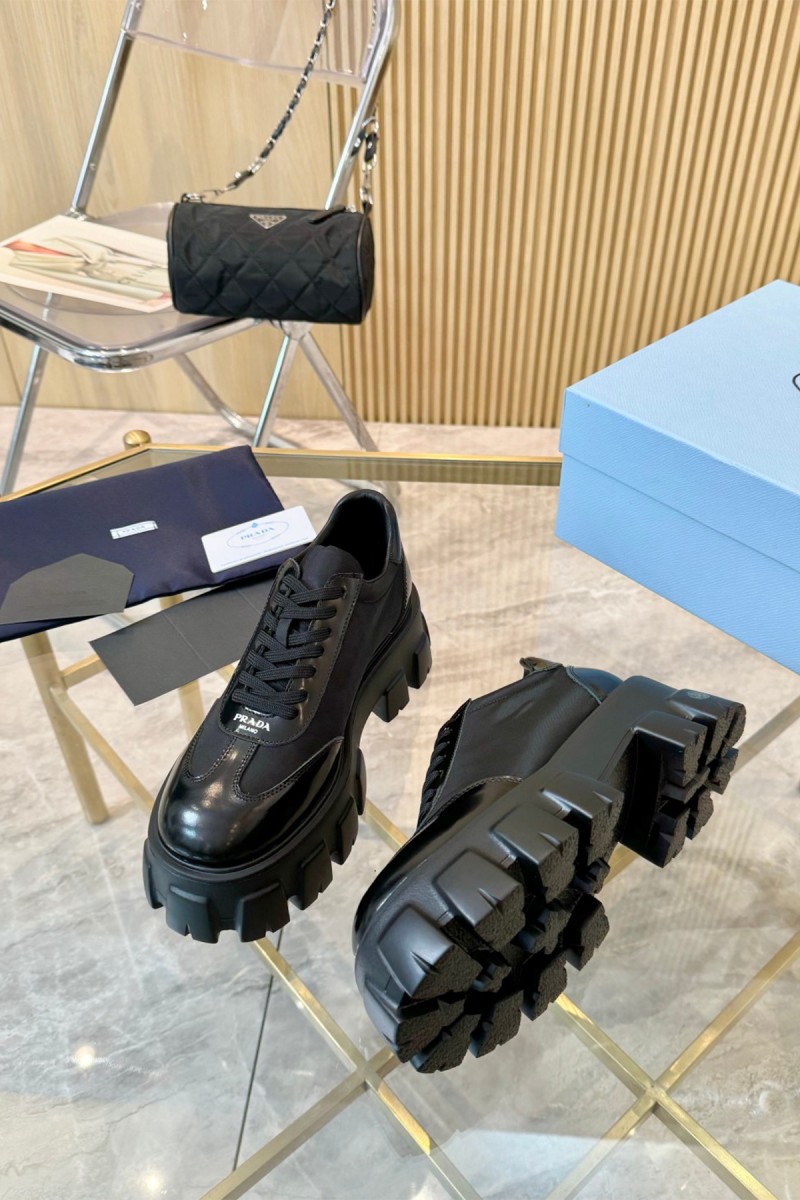 Prada, Men's Sneaker, Black