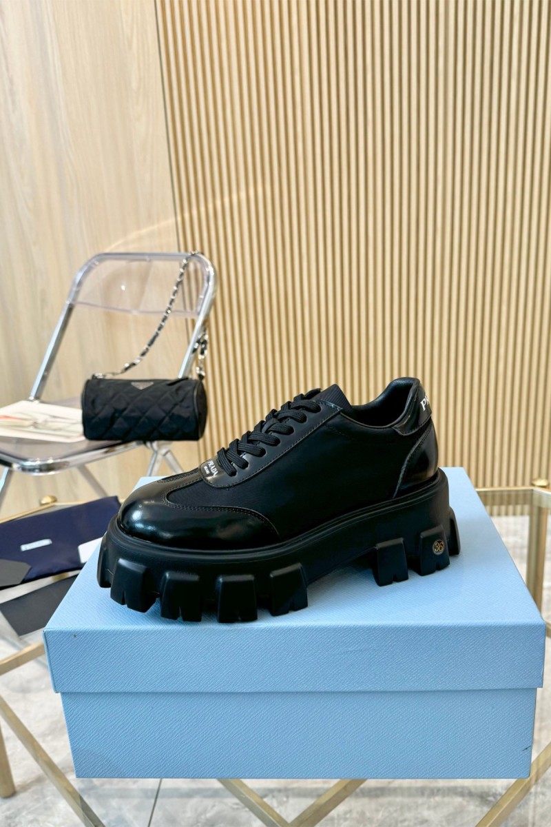 Prada, Men's Sneaker, Black