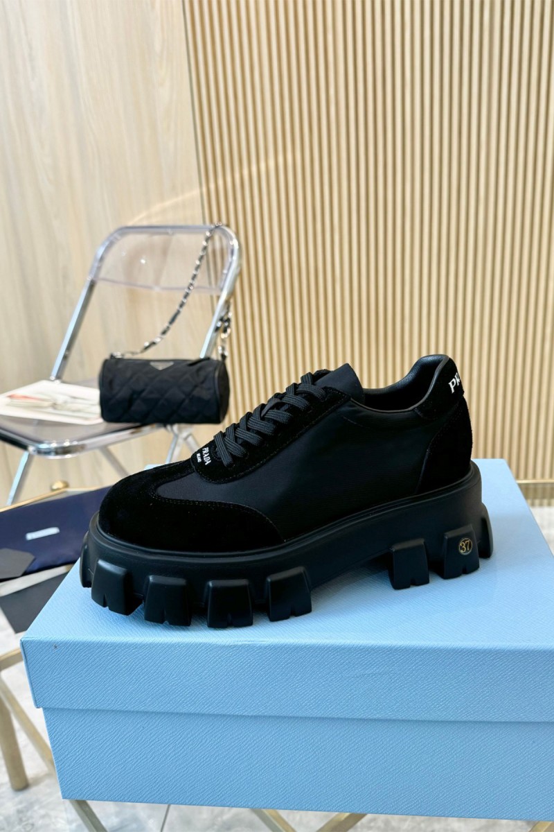 Prada, Men's Sneaker, Black