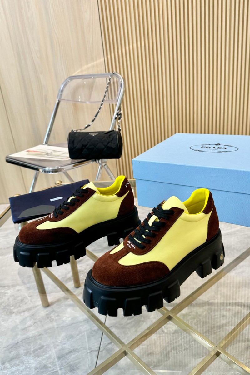 Prada, Men's Sneaker, Yellow