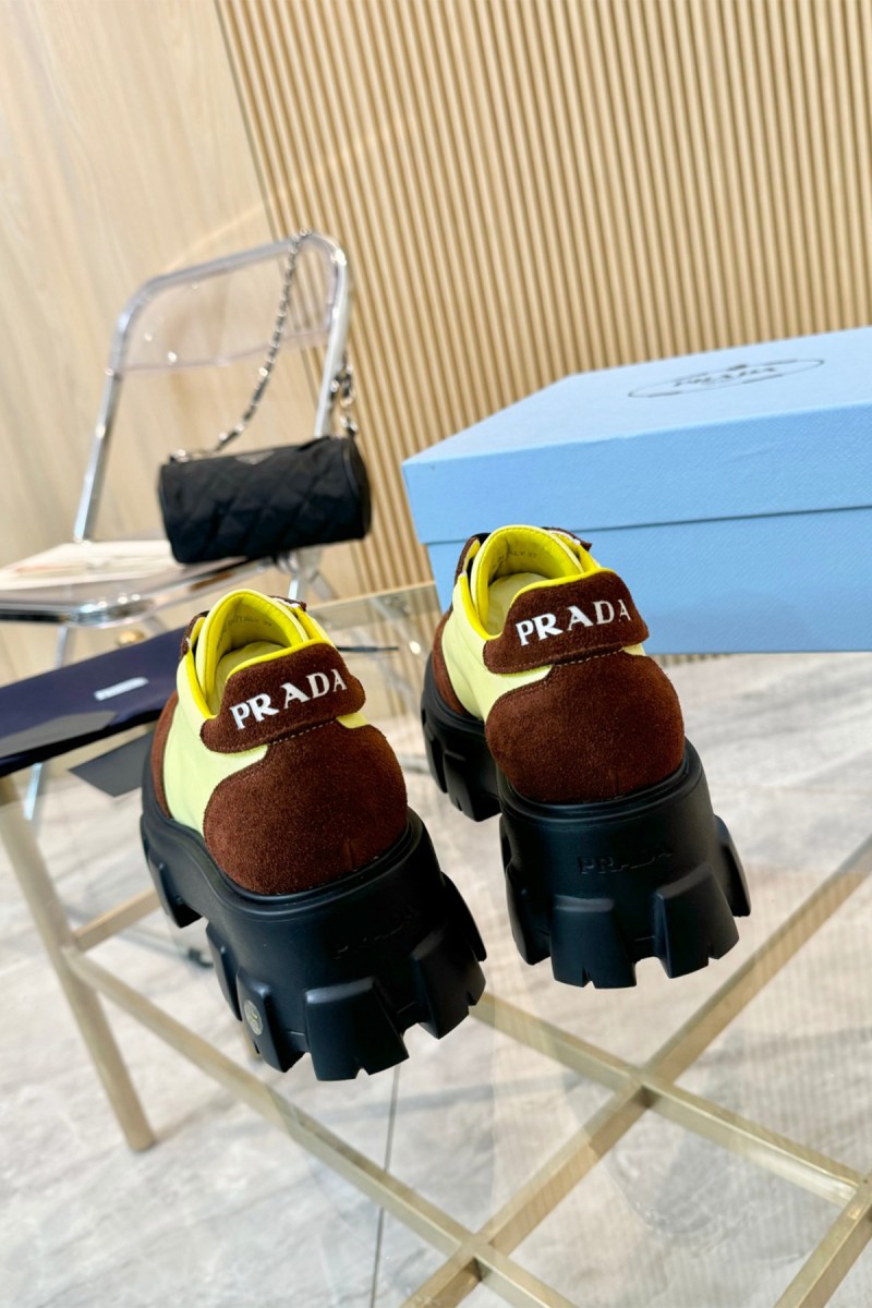 Prada, Men's Sneaker, Yellow