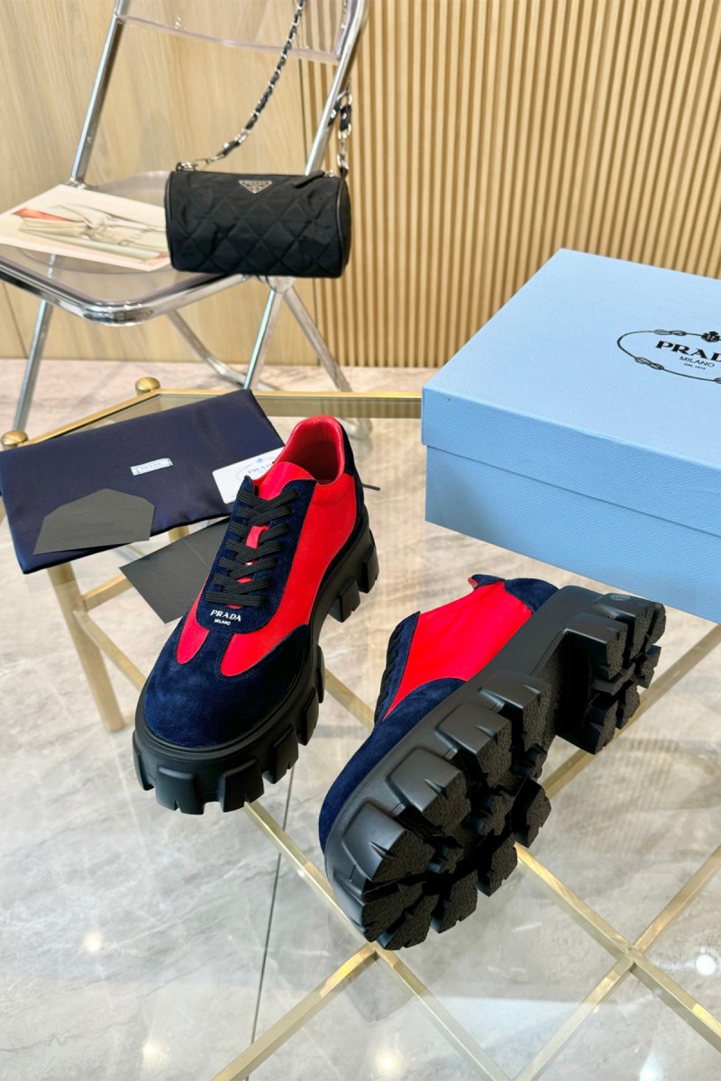 Prada, Men's Sneaker, Red