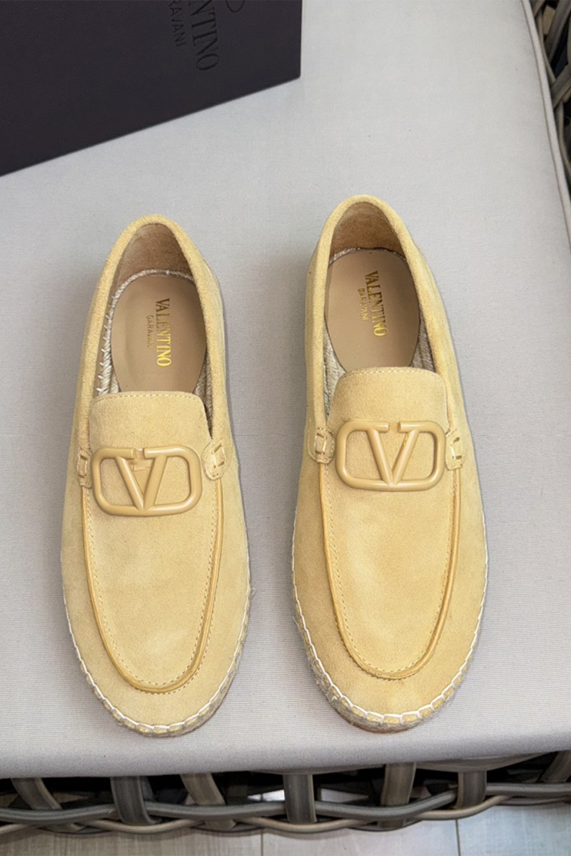 Valentino, Men's Loafer, Yellow