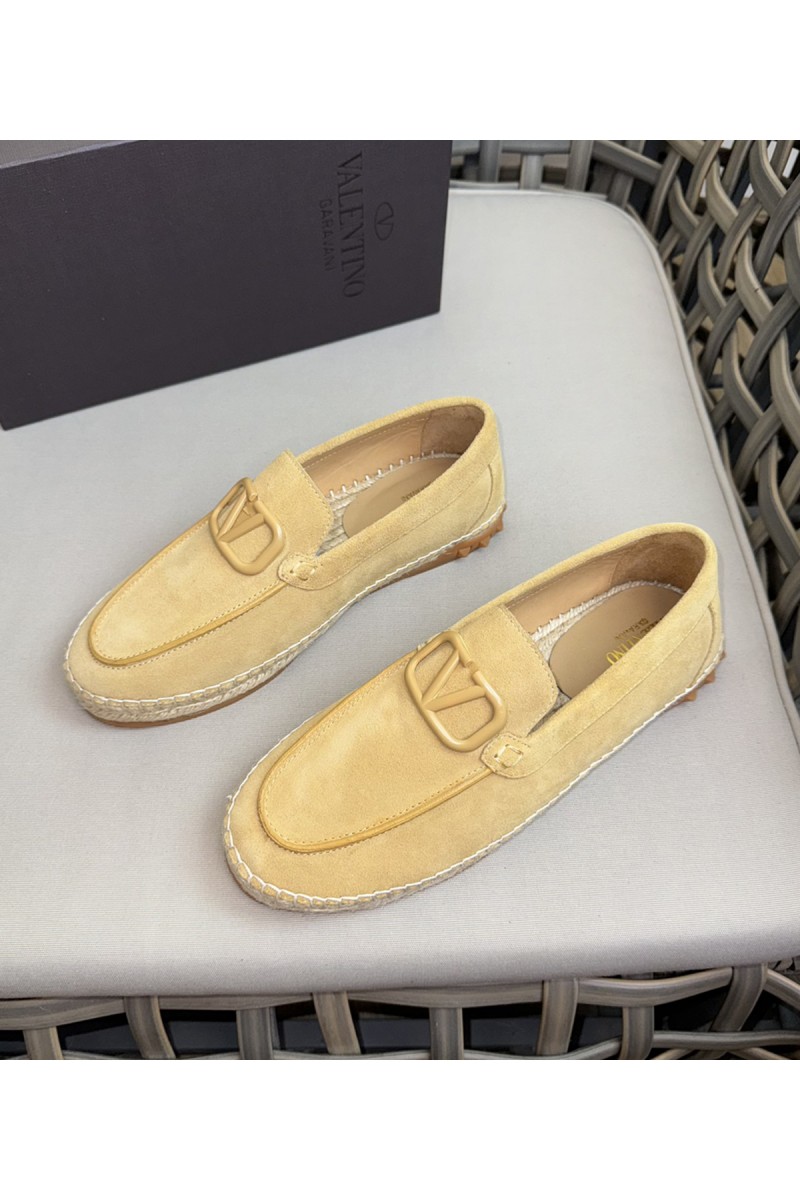 Valentino, Men's Loafer, Yellow