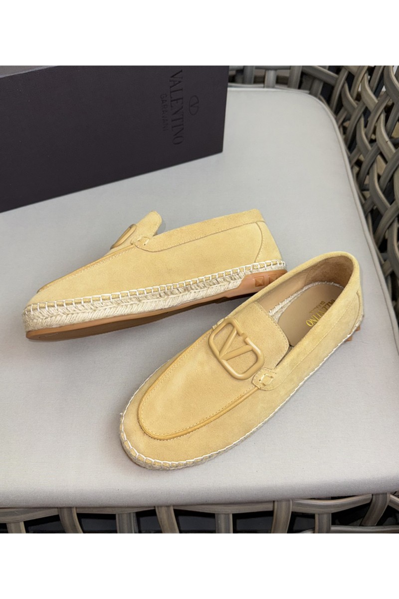 Valentino, Men's Loafer, Yellow