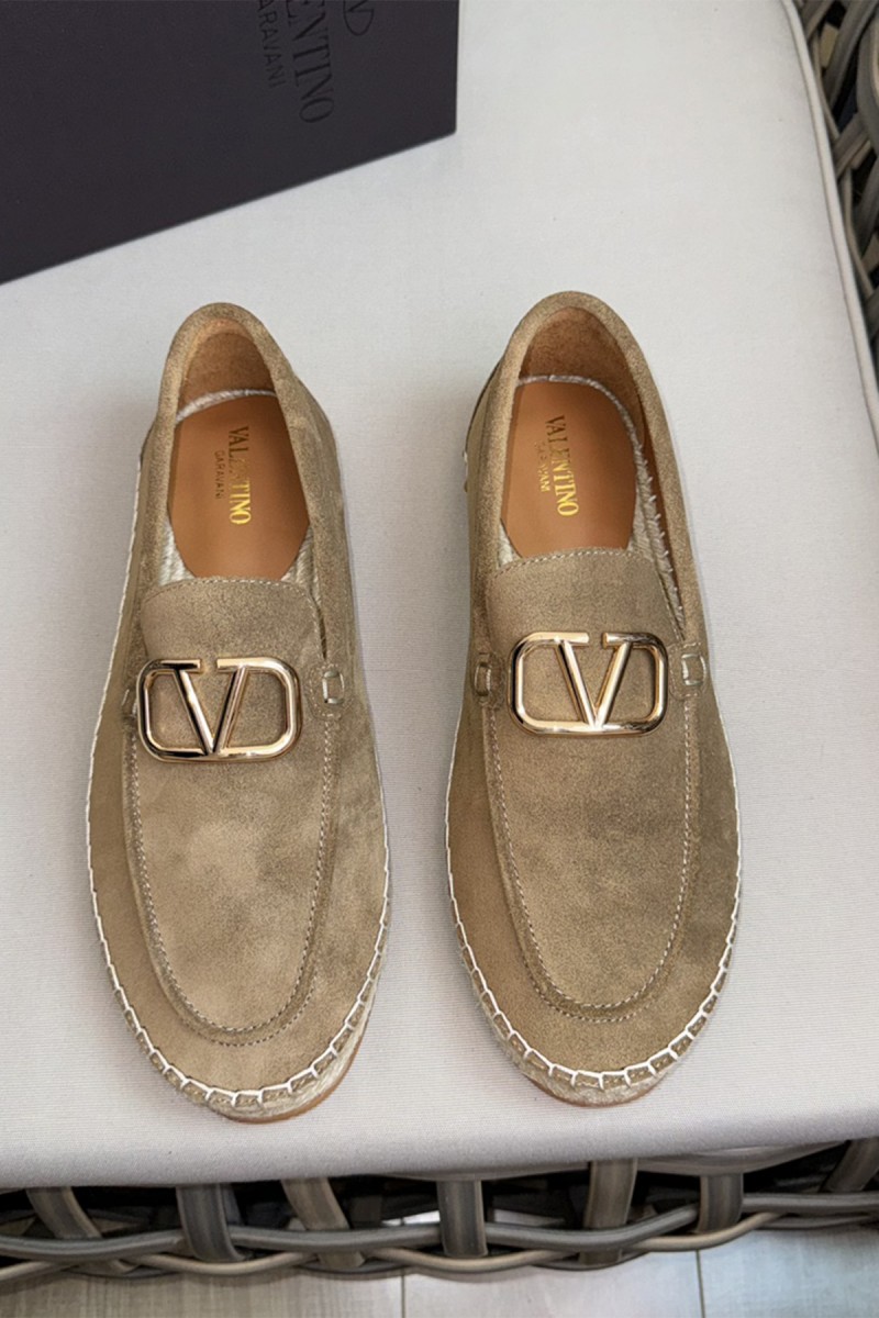 Valentino, Men's Loafer, Camel