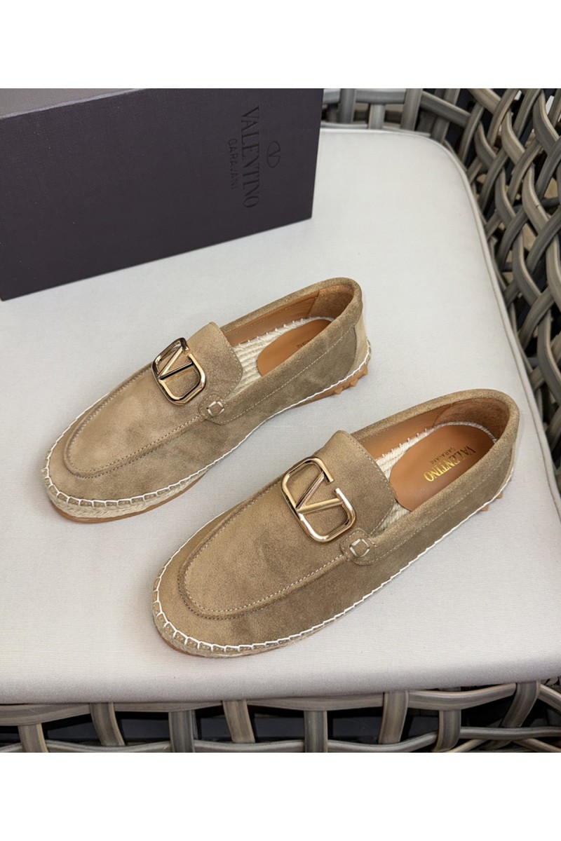 Valentino, Men's Loafer, Camel