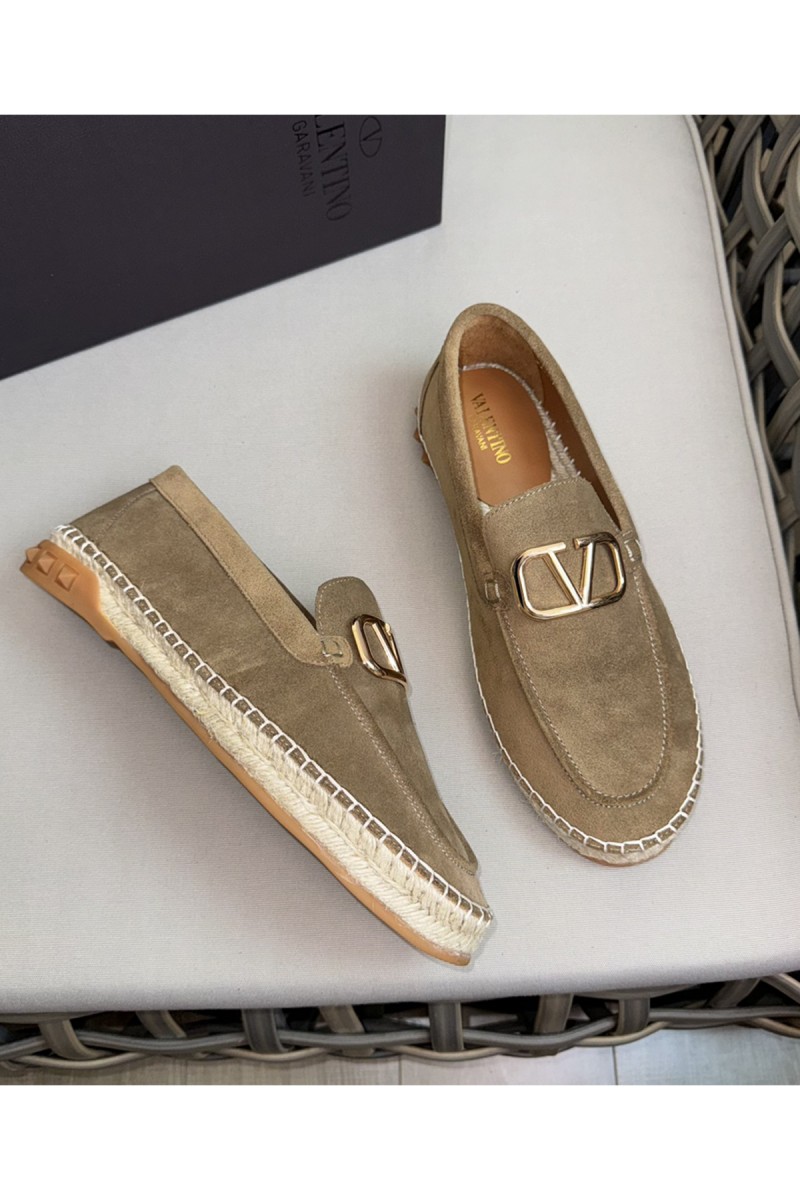 Valentino, Men's Loafer, Camel