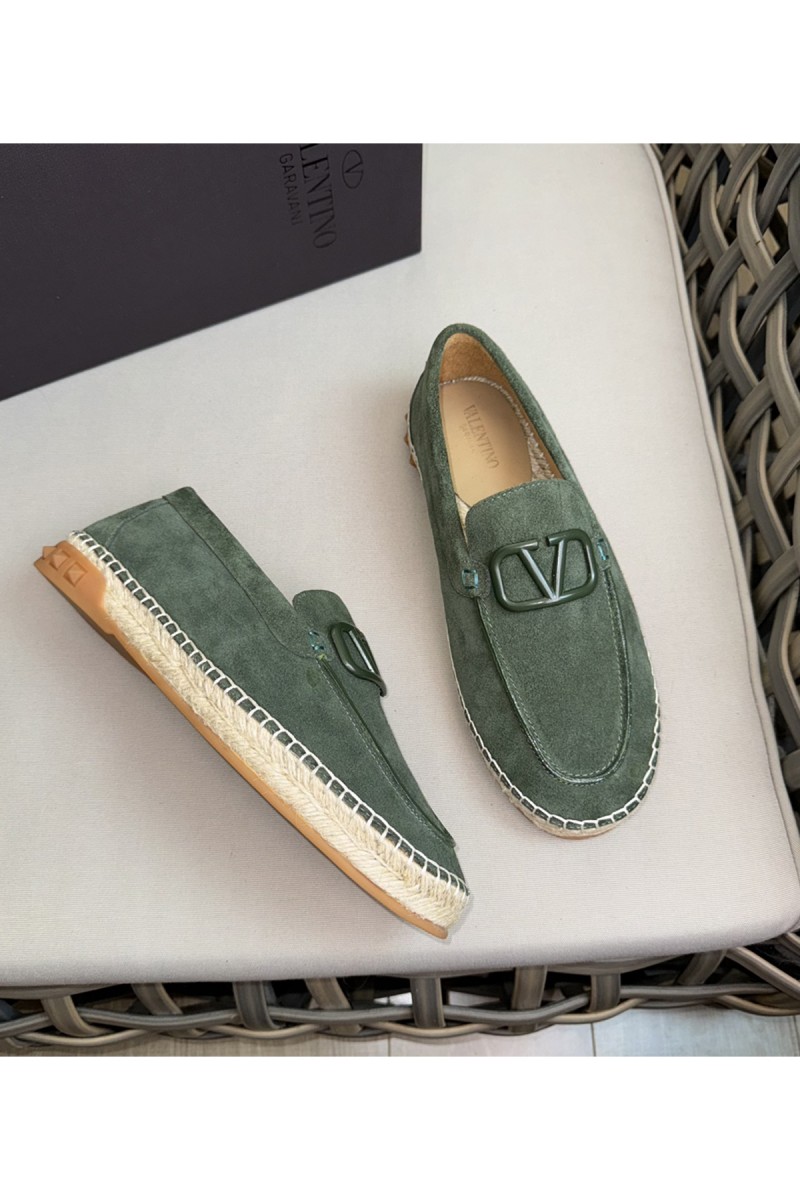 Valentino, Men's Loafer, Green