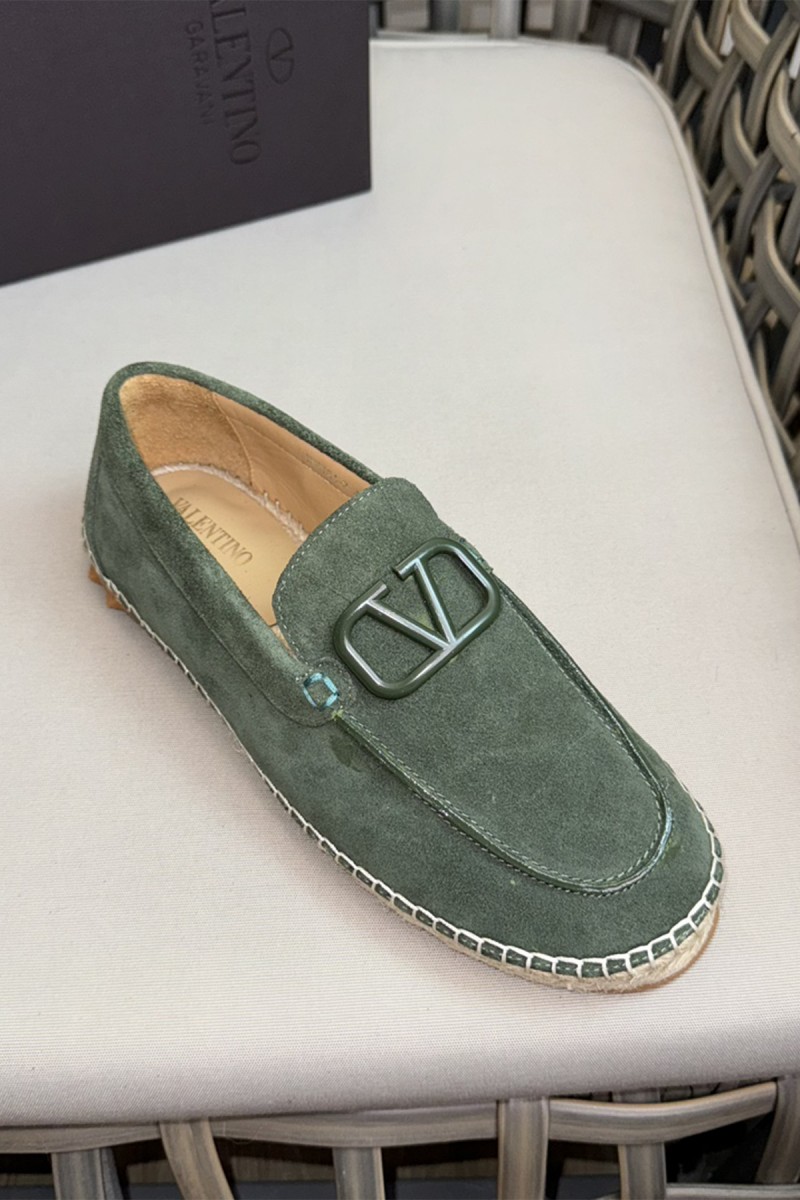 Valentino, Men's Loafer, Green