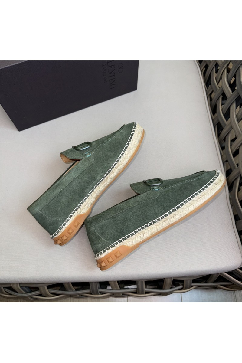 Valentino, Men's Loafer, Green